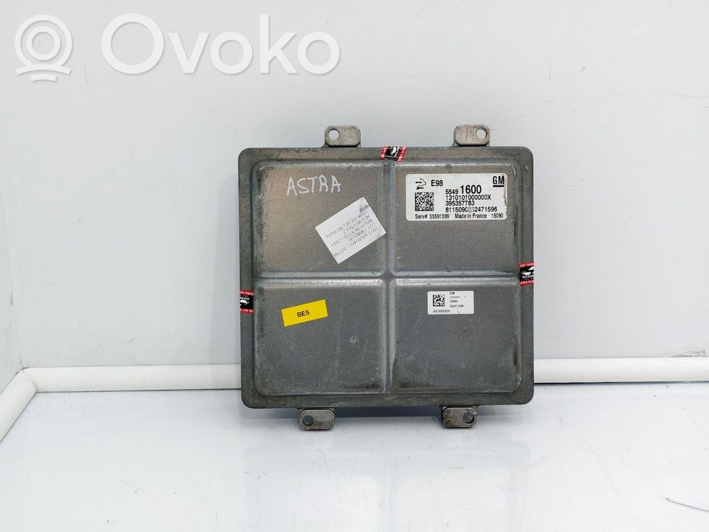 Engine control unit/module ECU   95519485,100KW136CV,1310101000000X,395357783,55487860,55491600,55591599,A2C83055200,B16DTH