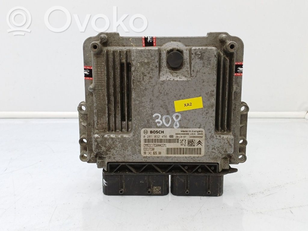 Peugeot 308 Engine control unit/module ECU 