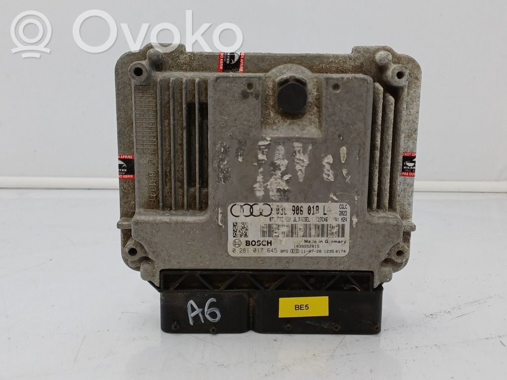 Audi A6 C7 Engine control unit/module ECU 