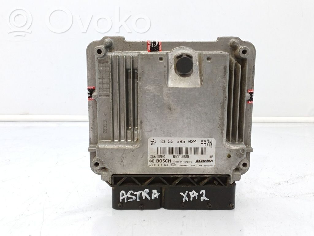 Opel Astra J Galios (ECU) modulis 
