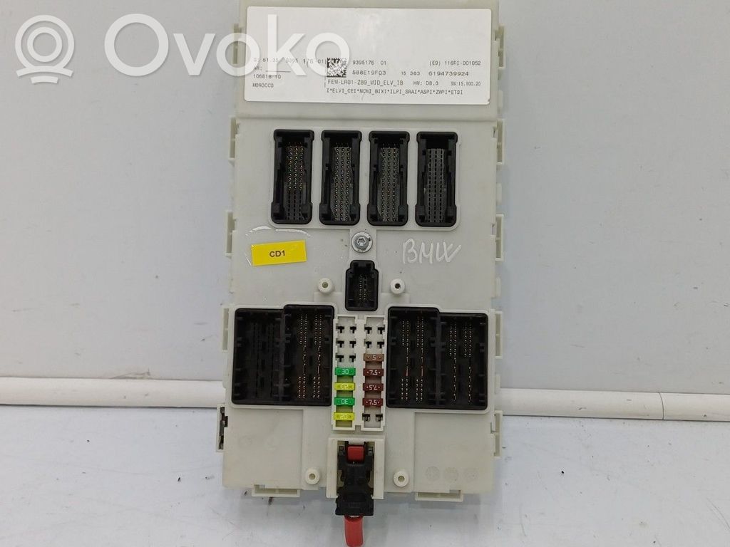 BMW 1 F20 F21 Moduł / Sterownik komfortu 