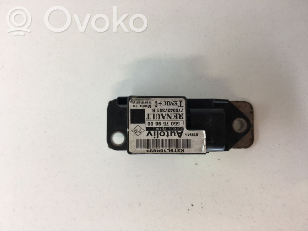 Renault Scenic I Airbagsensor Crashsensor Drucksensor 