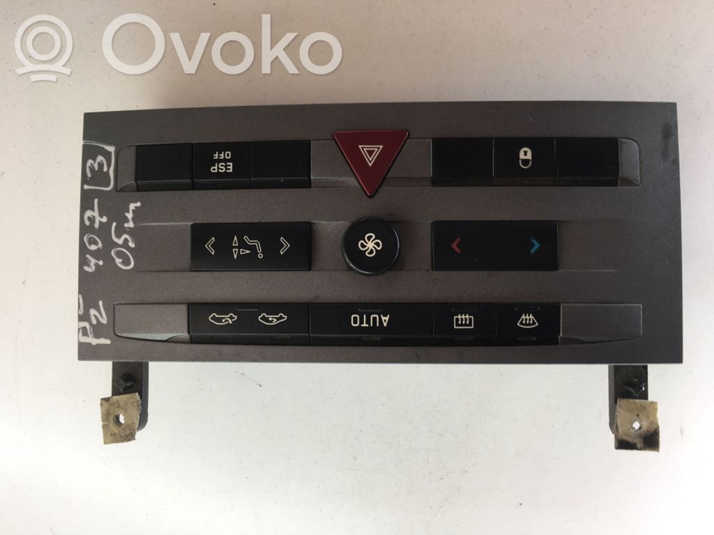 Peugeot 407 Climate control unit 