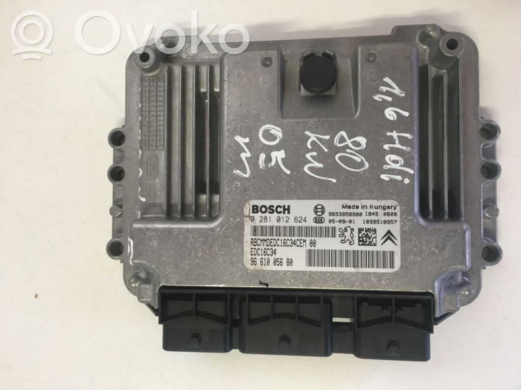 Citroen C5 Engine control unit/module 
