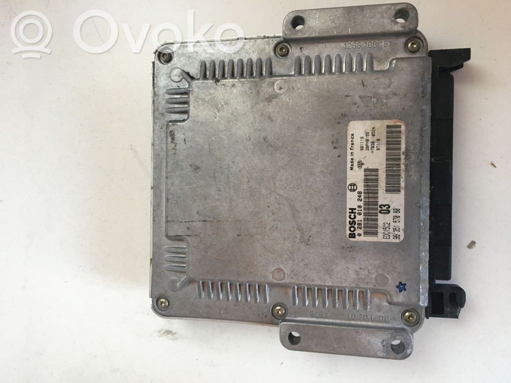 Peugeot 406 Engine control unit/module 