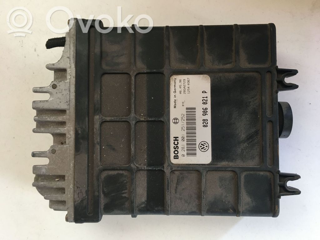 Volkswagen Sharan Engine control unit/module 