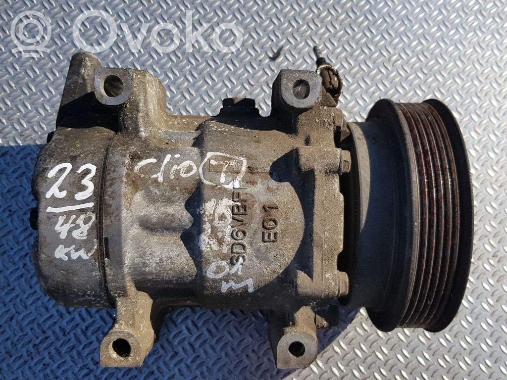 Renault Clio II Air conditioning (A/C) compressor (pump) 