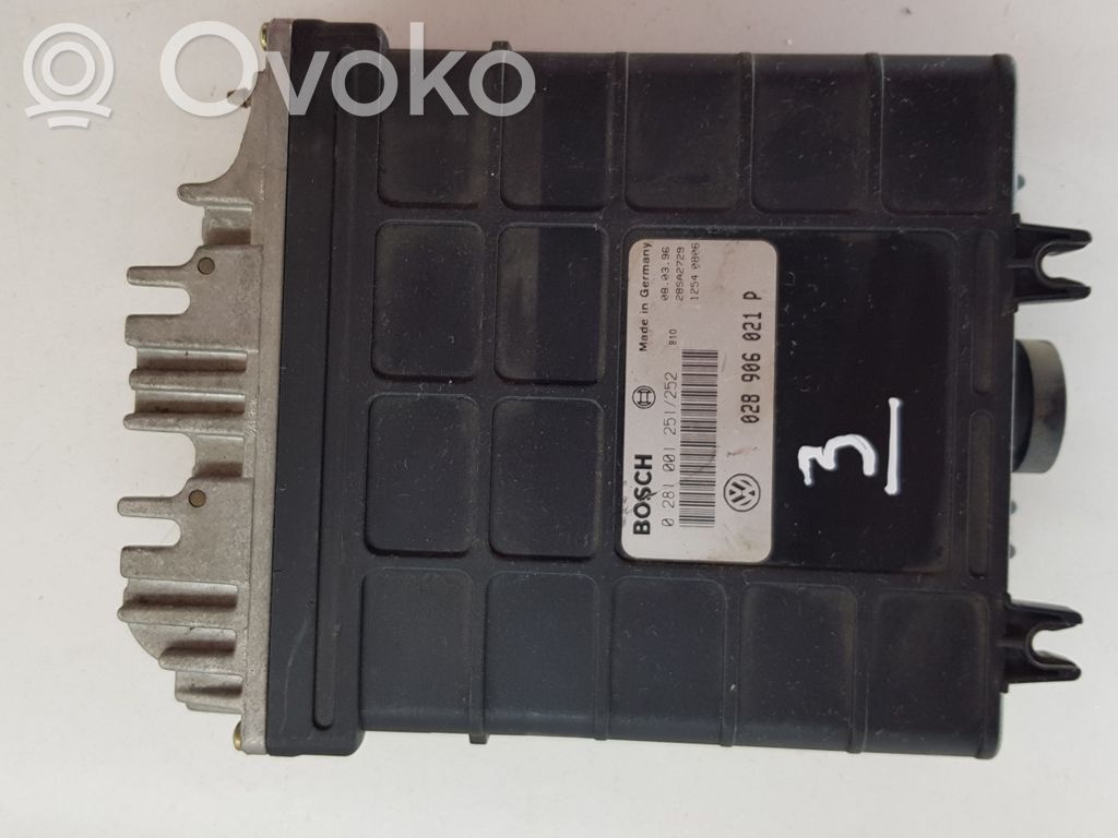 Volkswagen Sharan Engine control unit/module 