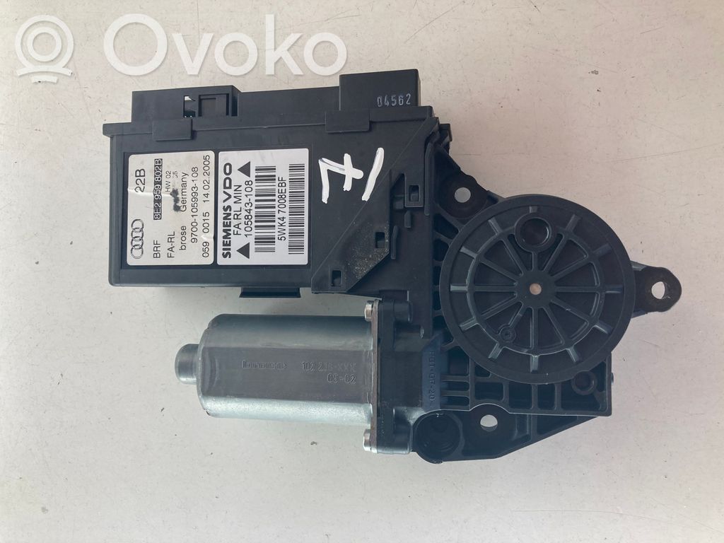Audi A4 S4 B7 8E 8H Silnik regulatora szyby drzwi przednich 