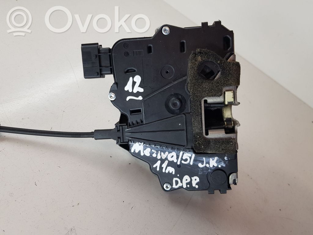 Opel Meriva B Priekšpusē slēdzene 