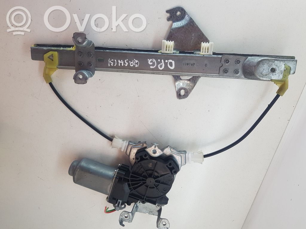 Nissan Qashqai Elektryczny podnośnik szyby drzwi tylnych 