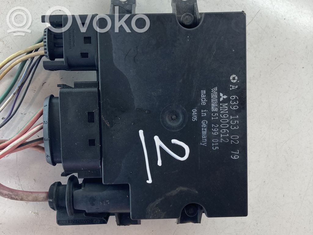 Smart ForFour I Glow plug pre-heat relay 