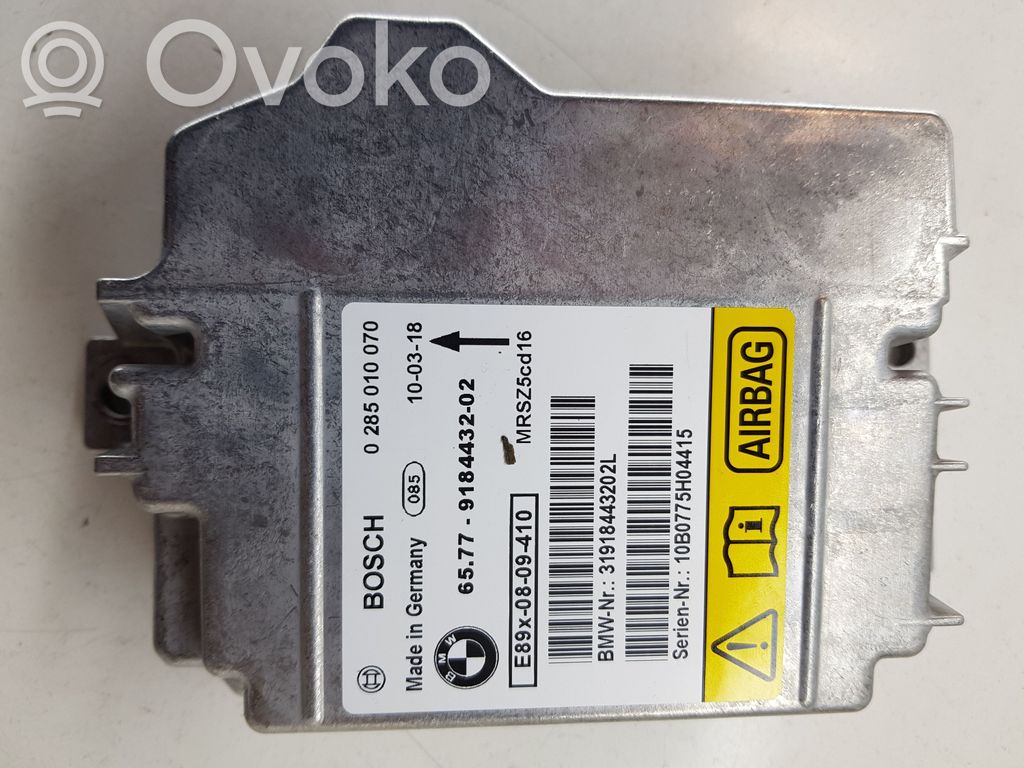 BMW X1 E84 Airbag control unit/module 