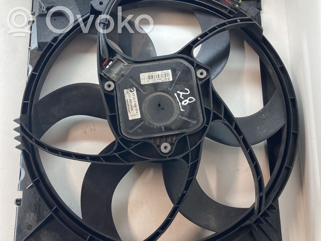 BMW X1 E84 Elektrisks radiatoru ventilators 