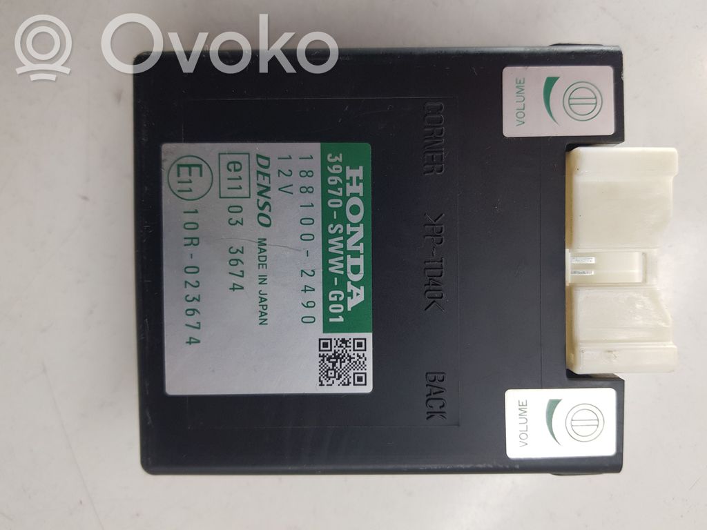 Honda CR-V Sterownik / Moduł parkowania PDC 