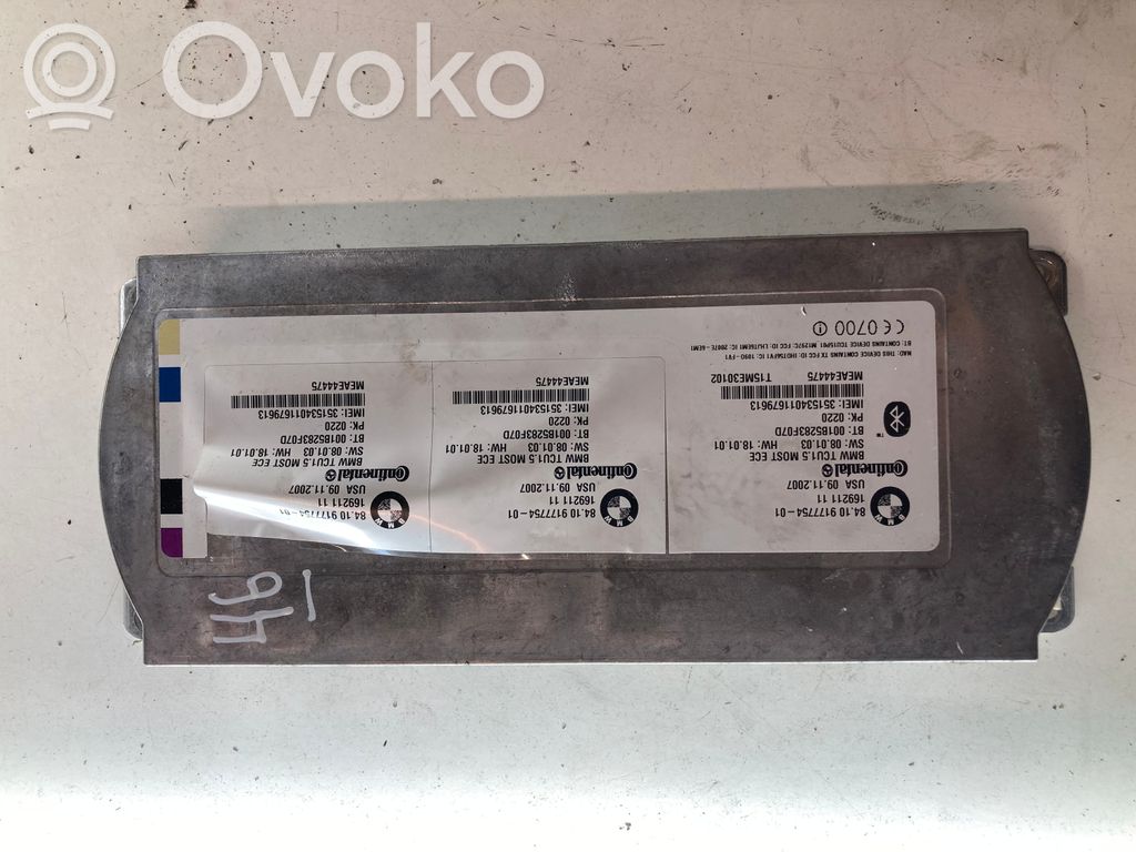 BMW 3 E90 E91 Модуль «Bluetooth» 