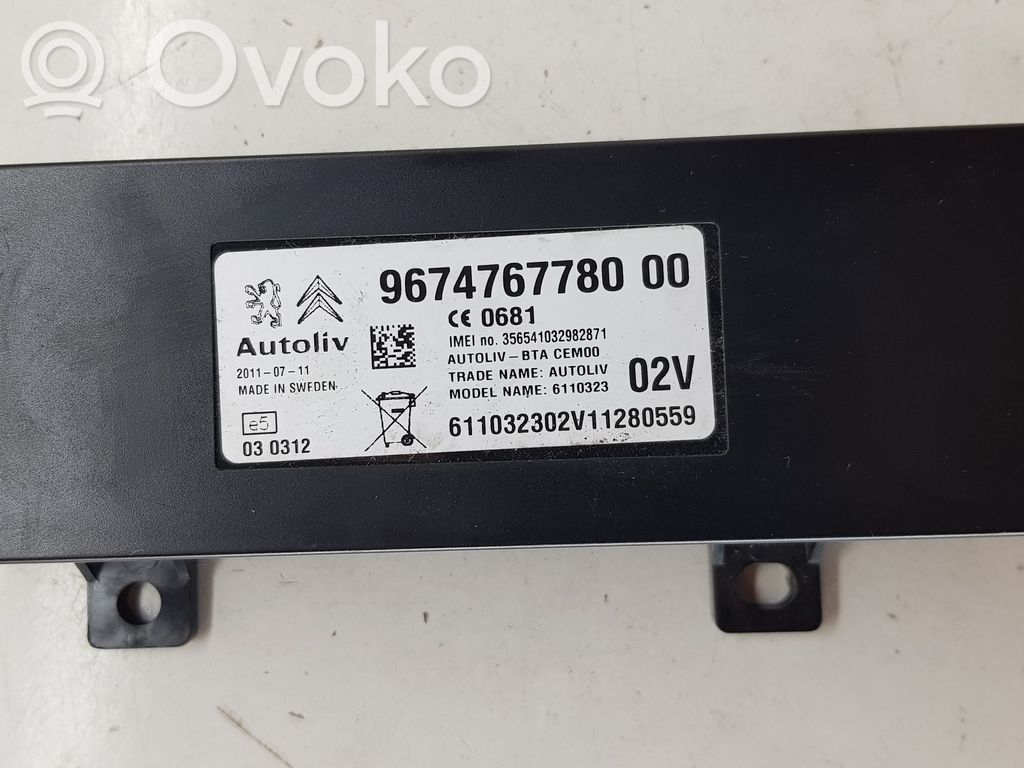 Peugeot 508 Bluetooth control unit module 