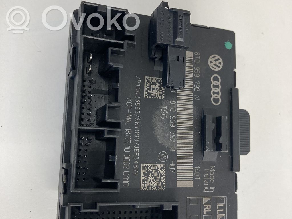 Audi A4 S4 B8 8K Door control unit/module 