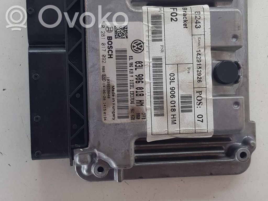 Seat Alhambra (Mk2) Engine control unit/module 