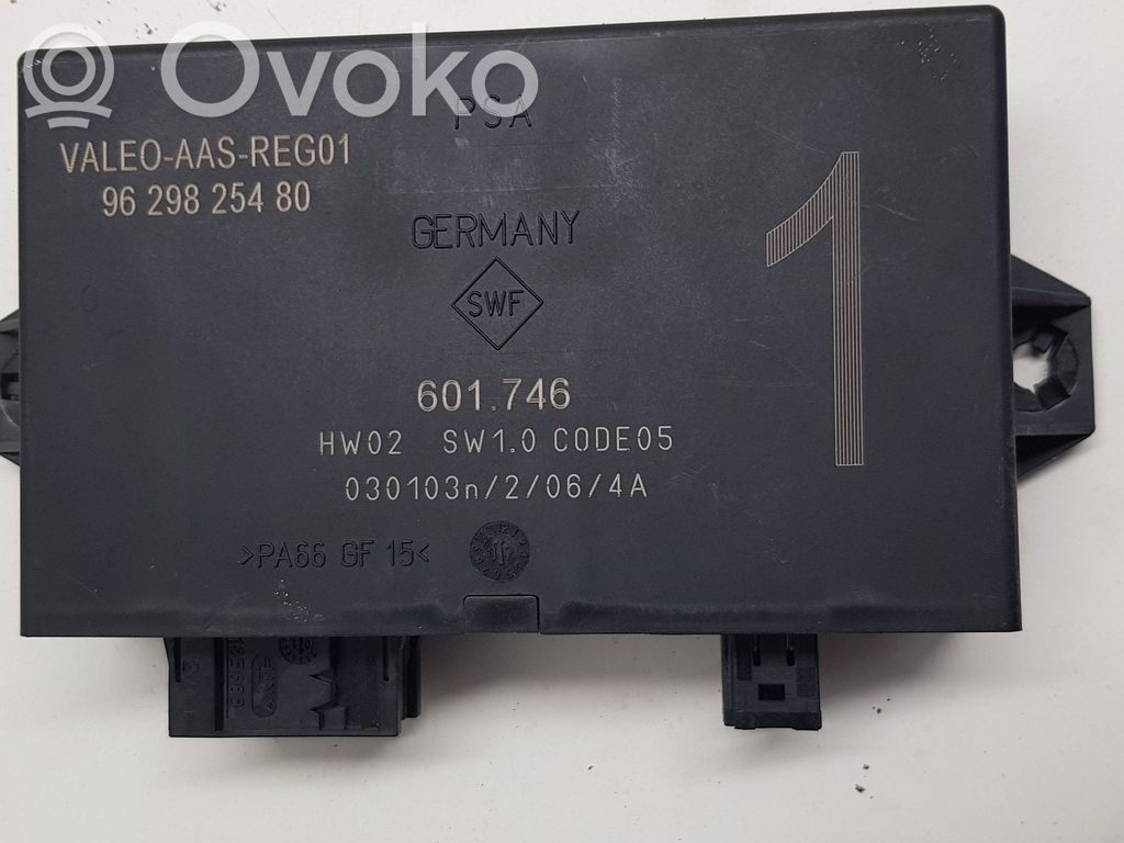 Peugeot 807 Parking PDC control unit/module 