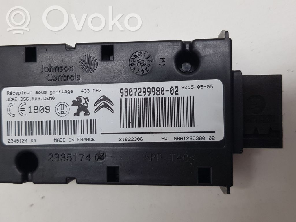 Citroen C4 II Padangų slėgio valdymo blokas 