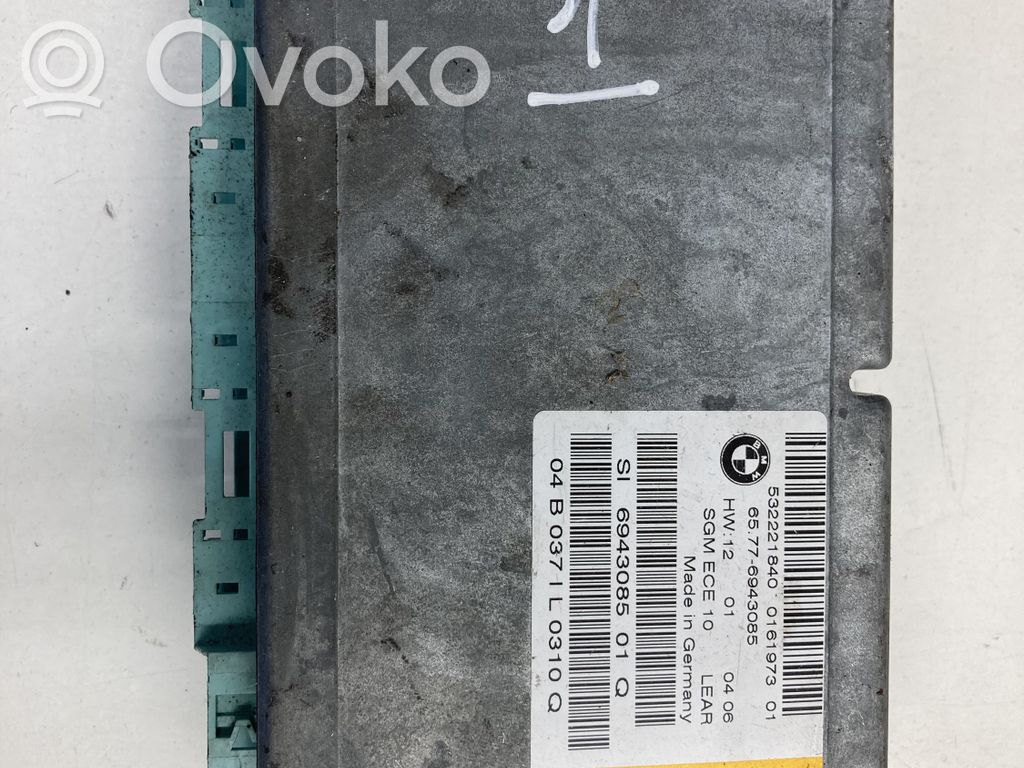 BMW 5 E60 E61 Airbag control unit/module 
