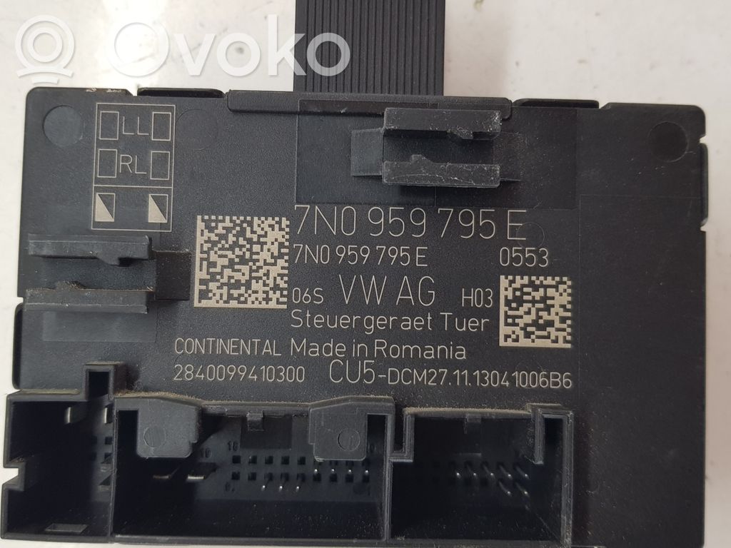 Skoda Yeti (5L) Door control unit/module 