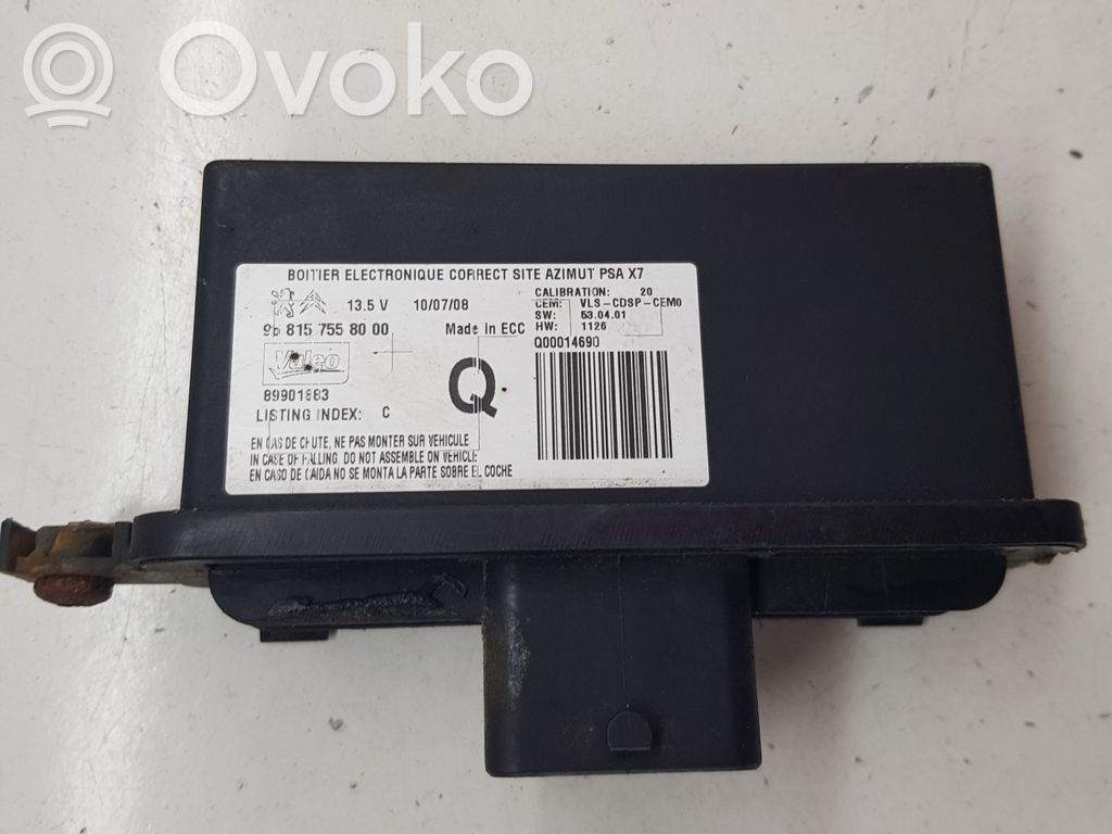 Citroen C5 Headlight part 