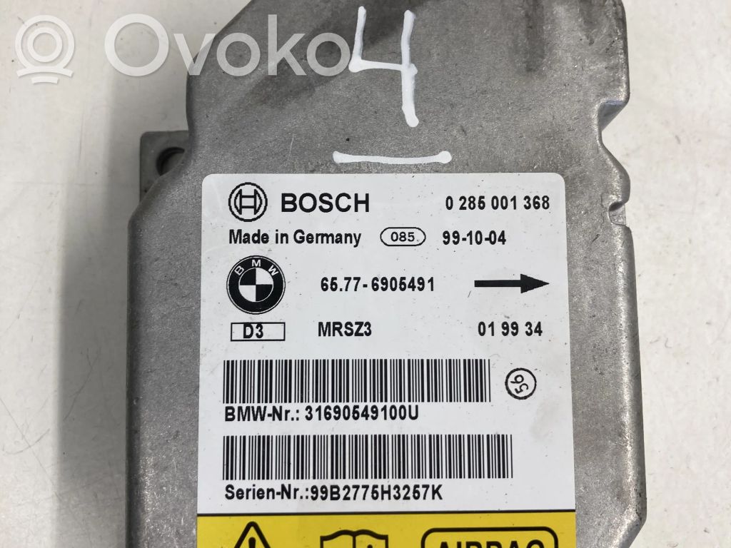 BMW 3 E46 Airbag control unit/module 