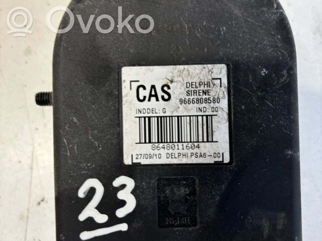 Citroen C5 Syrena alarmu 