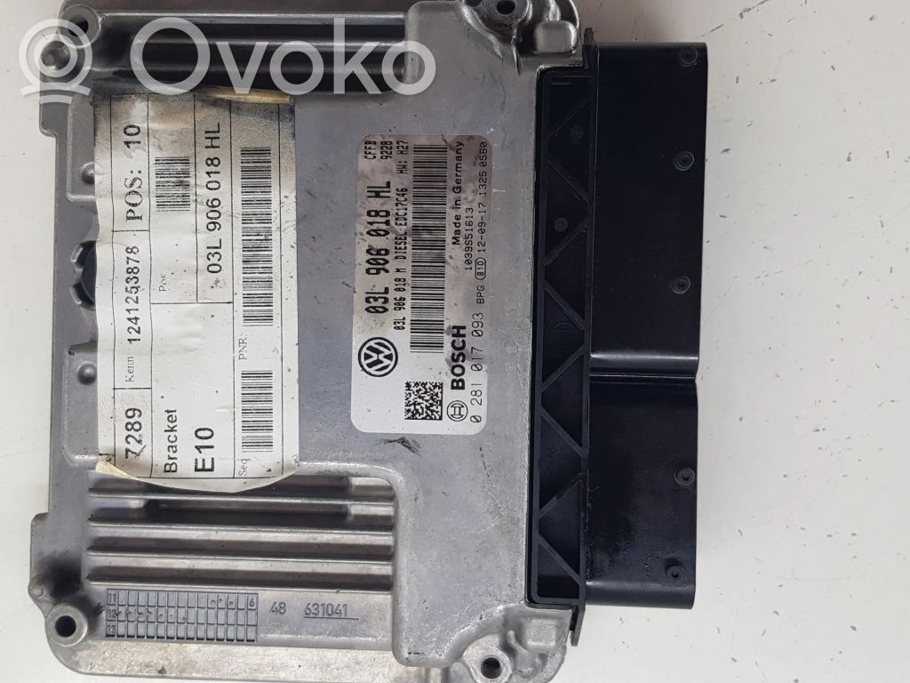 Seat Alhambra (Mk2) Engine control unit/module 