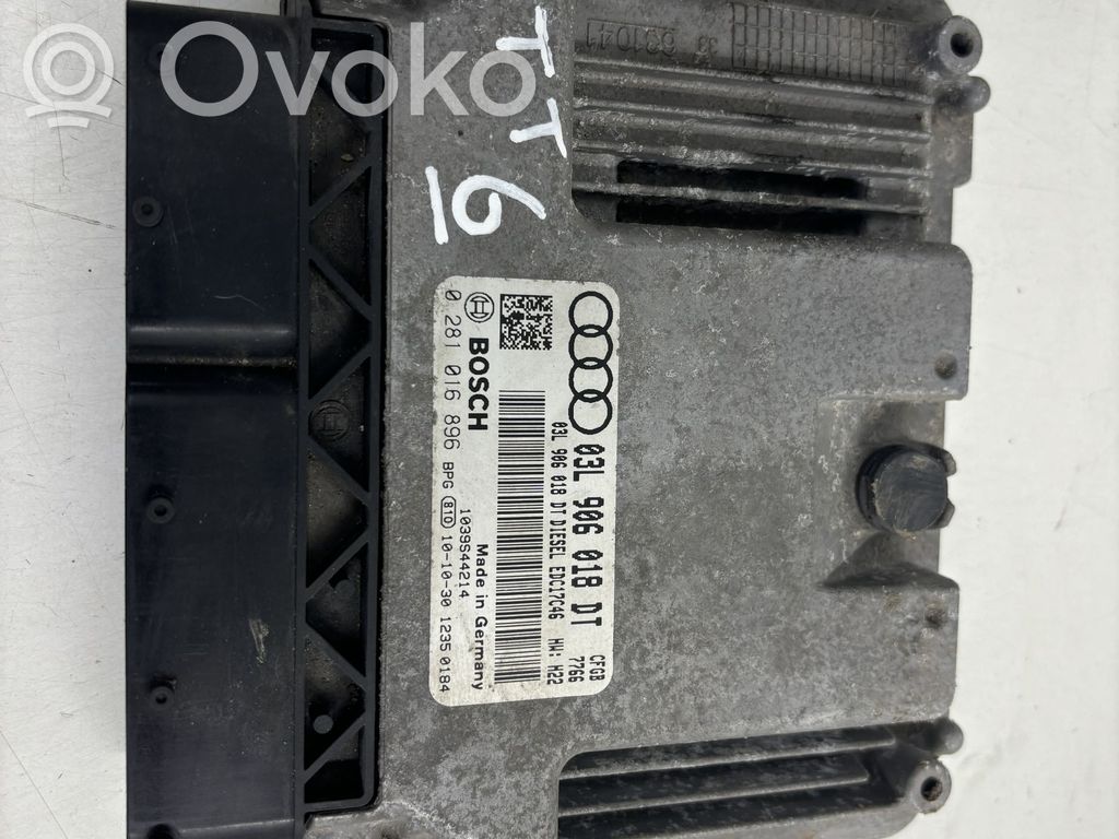 Engine control unit/module   03L906018DT
