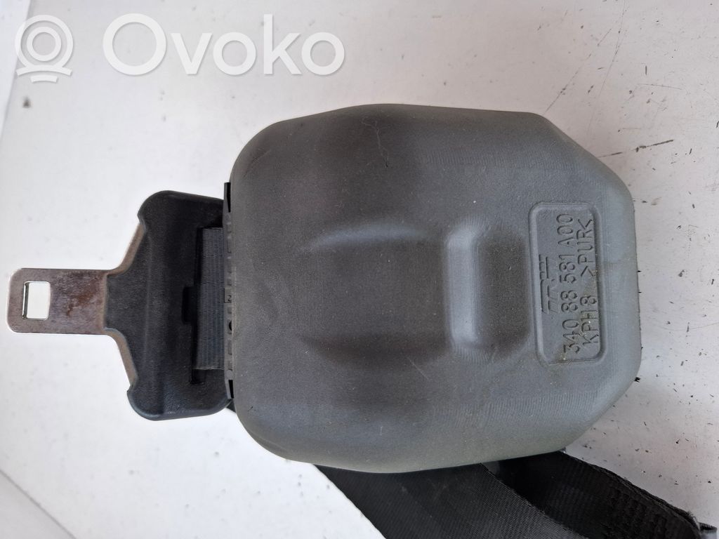 Citroen C3 Cinturón trasero 