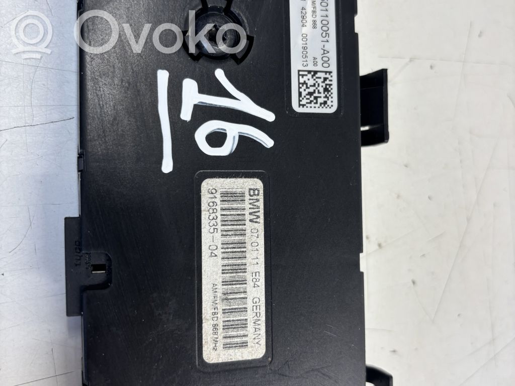 BMW X1 E84 Antenos valdymo blokas 