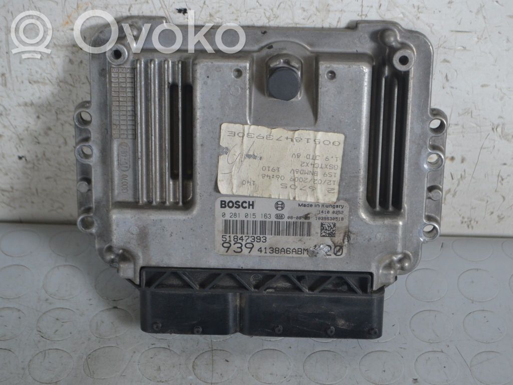 Alfa Romeo 159 Engine control unit/module 