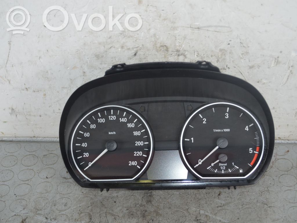 BMW 1 E81 E87 Speedometer (instrument cluster) 