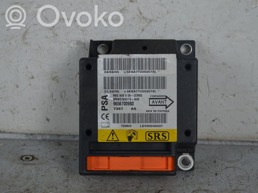 Peugeot 1007 Airbag control unit/module 