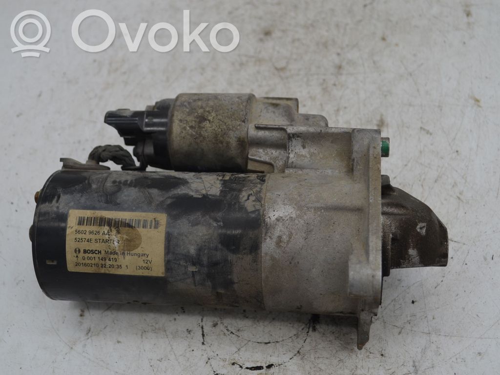 Jeep Cherokee KL Motor de arranque 