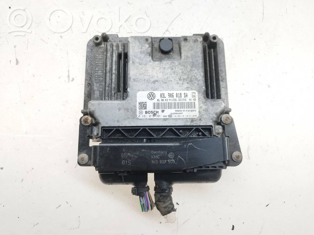 Engine control unit/module   03L906018SA,03L906018MH,0281019901