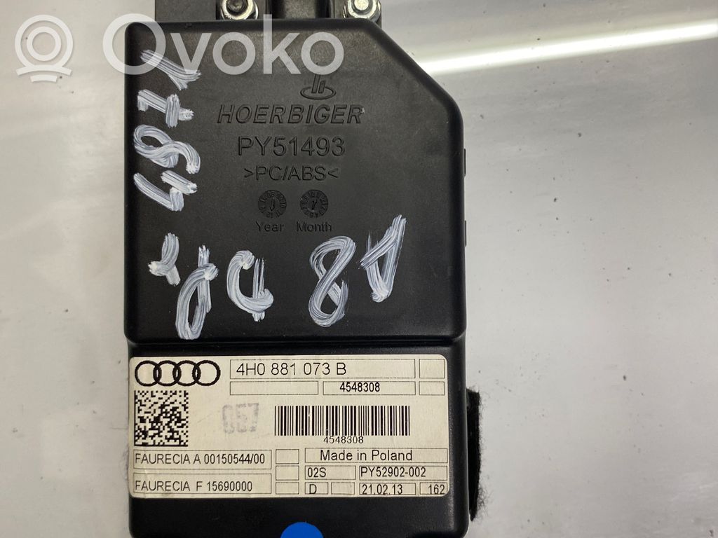 Audi A8 S8 D4 4H Seat control module 
