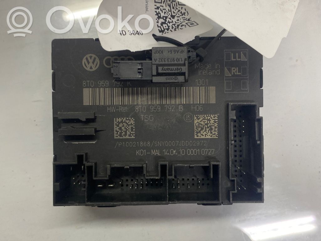 Door control unit/module   8T0959792K,0021868