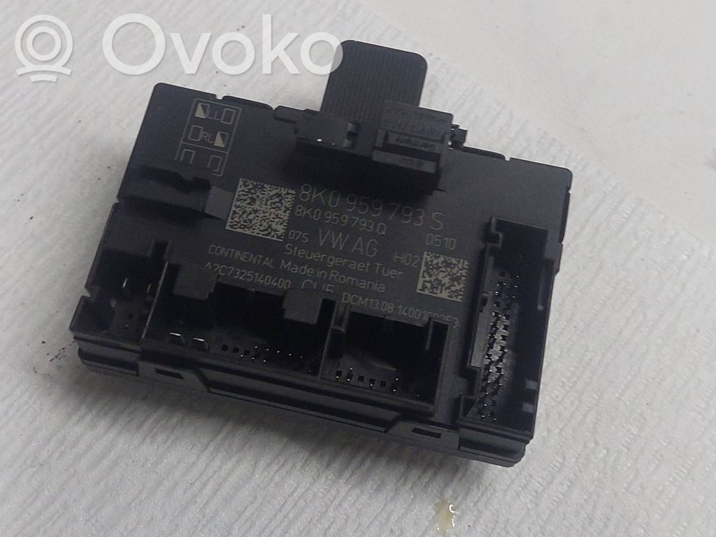 Audi A4 S4 B8 8K Door control unit/module 
