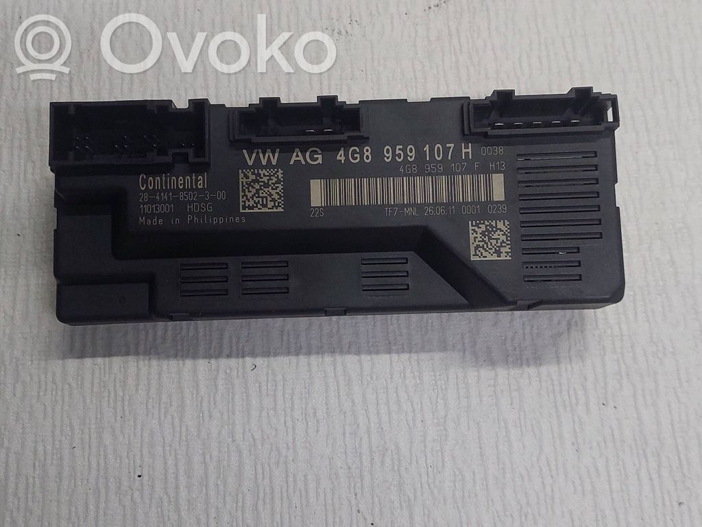 Audi A7 S7 4G Sterownik / Moduł elektrycznej klapy tylnej / bagażnika 