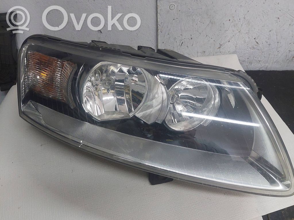 Audi A6 S6 C6 4F Phare frontale 