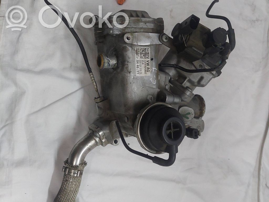 Audi A6 S6 C7 4G EGR valve cooler 