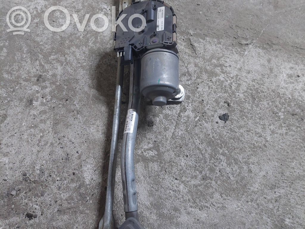 Audi A6 S6 C7 4G Motor y varillaje del limpiaparabrisas delantero 