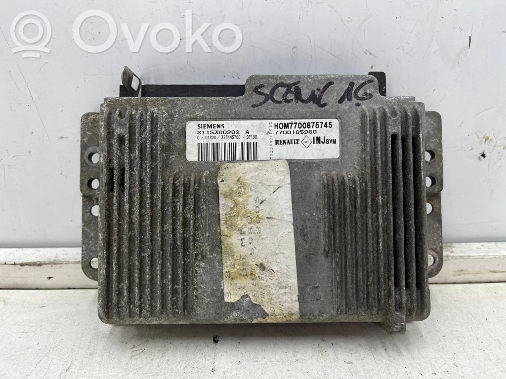 Renault Scenic I Engine control unit/module ECU 
