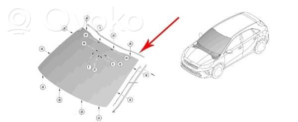KIA Xceed Windshield trim 