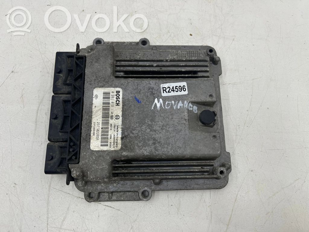 Opel Movano B Unité de commande, module ECU de moteur 