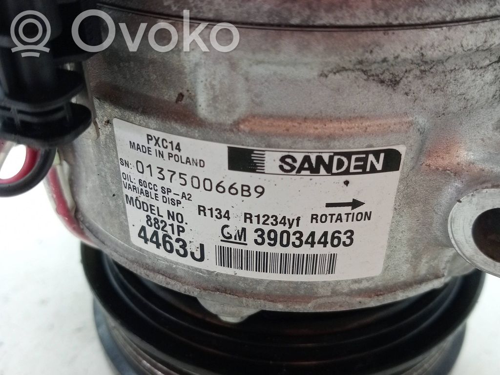 Air conditioning (A/C) compressor (pump)   39076799